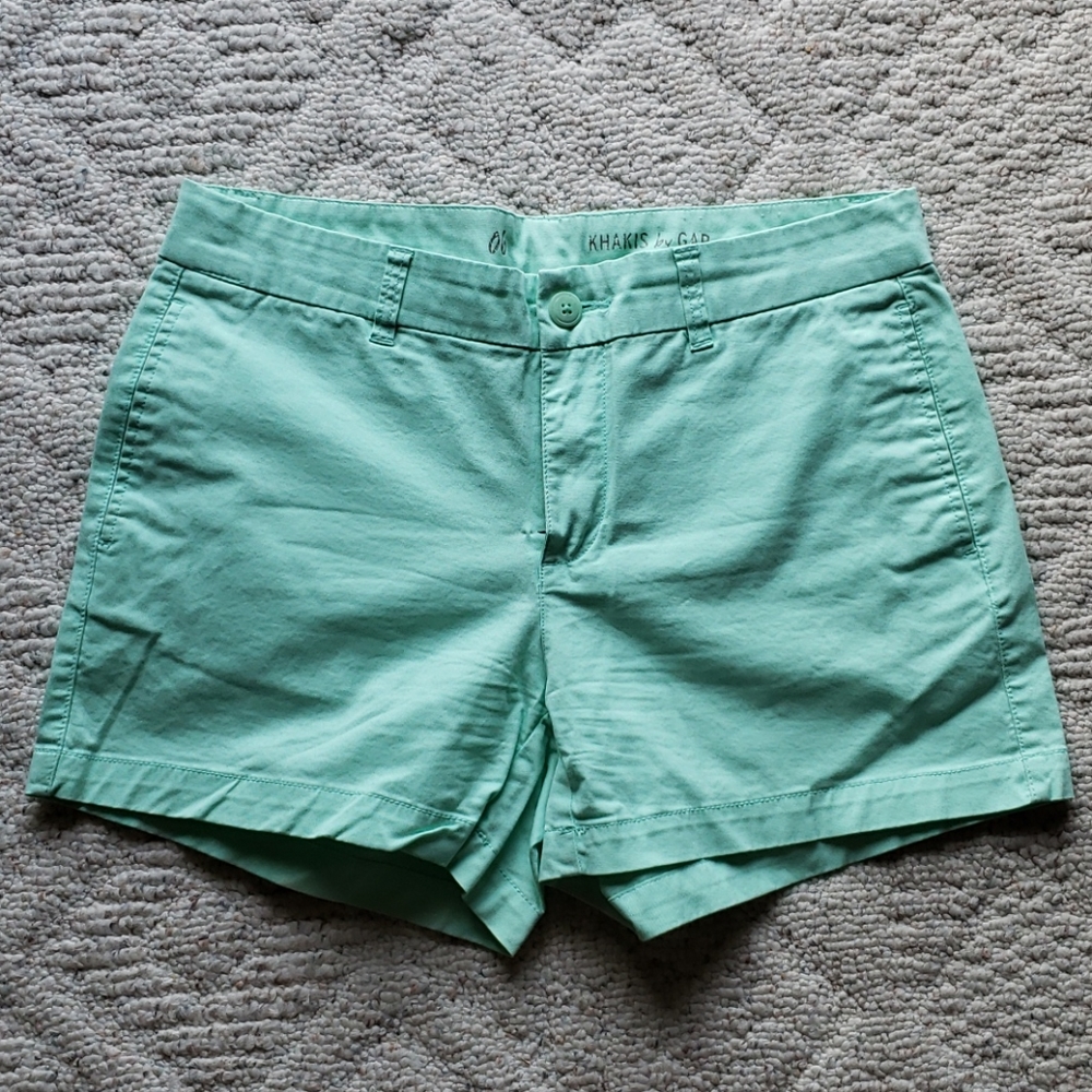 Mint Green Gap Size 6 Shorts